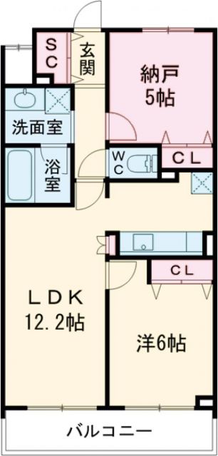 アーバネックス元町通の間取り写真