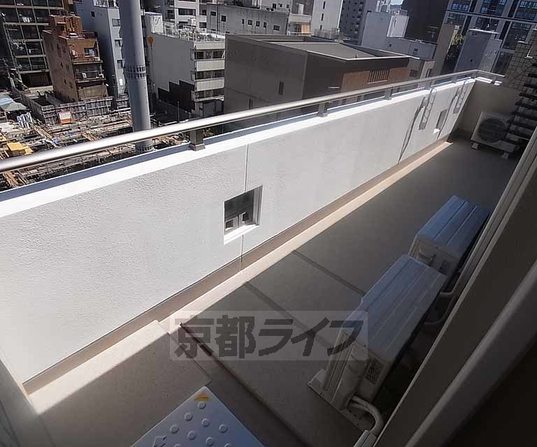 バルコニー　日当たり、眺望ともに良好です。