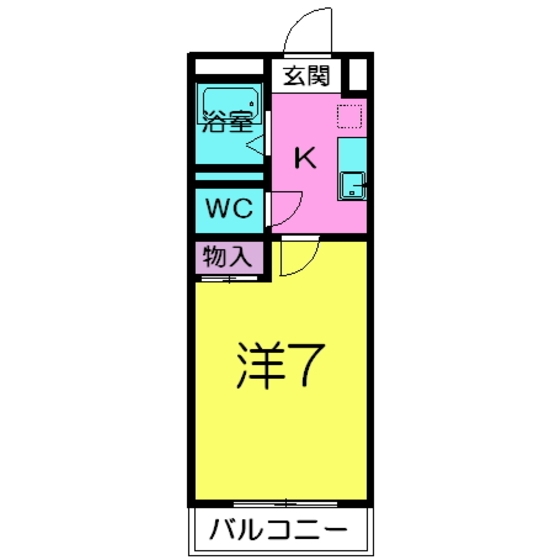 グレイスフローラ富雄の間取り写真