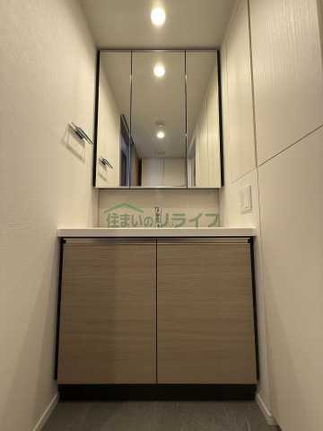 洗面設備　同タイプ3階の写真です。