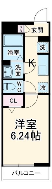 ヴィラ川口元郷の間取り写真