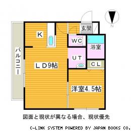 ＪＲ函館本線 桑園駅 徒歩5分 4階建 築25年の間取り写真