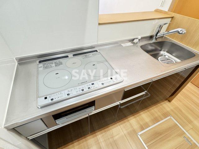 近鉄大阪線 恩智駅 徒歩13分 3階建 築10年のキッチン写真