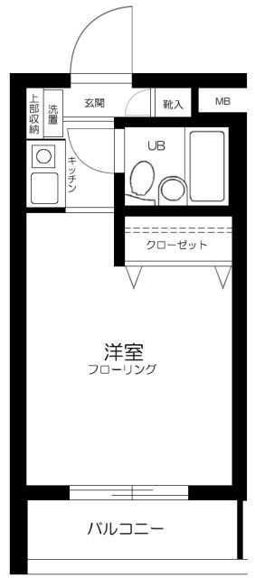 スカイコート新宿落合第5の間取り写真