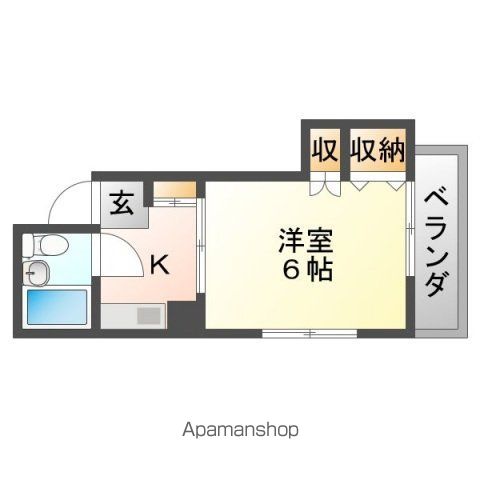 ひらた屋ハイツの間取り写真