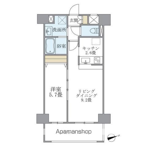 アコーツ千代崎の間取り写真