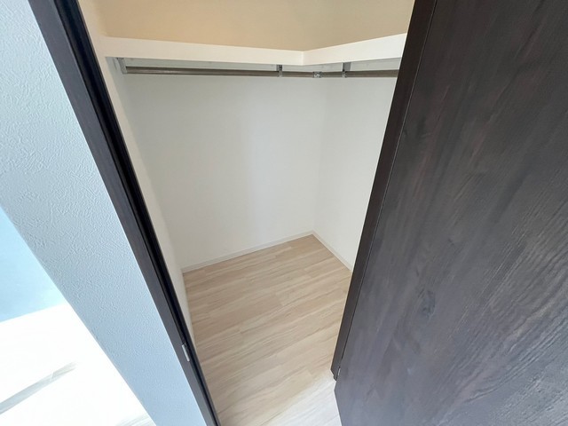 収納　写真は違う号室です。