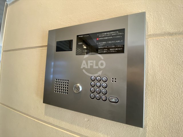 セキュリティ　ルアンジュ淀屋橋　オートロック