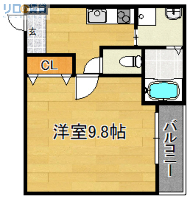 フジパレス瑞光駅東の間取り写真