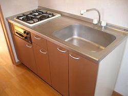 キッチン　システムキッチン（２口）