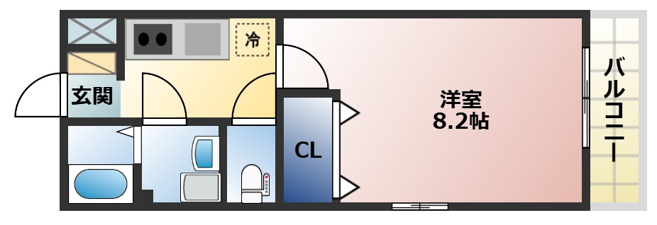 エスポワールＭＴの間取り