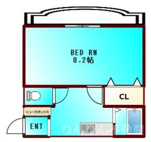 コーポファーストステージの間取り