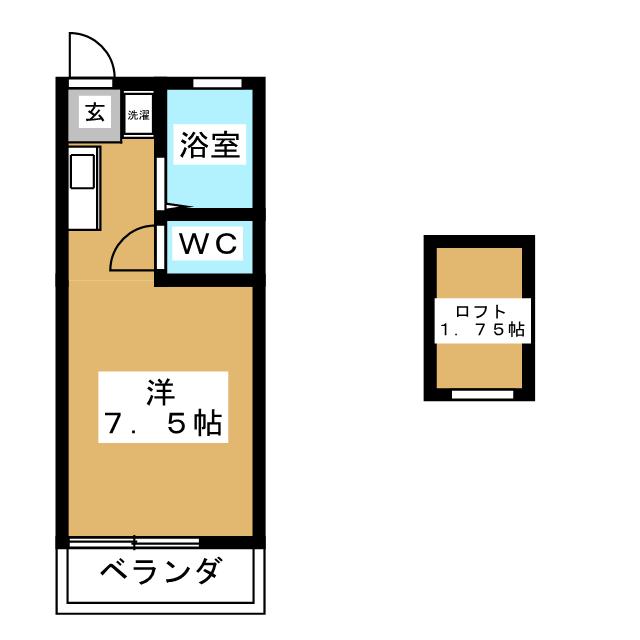 ハイツ久木の間取り