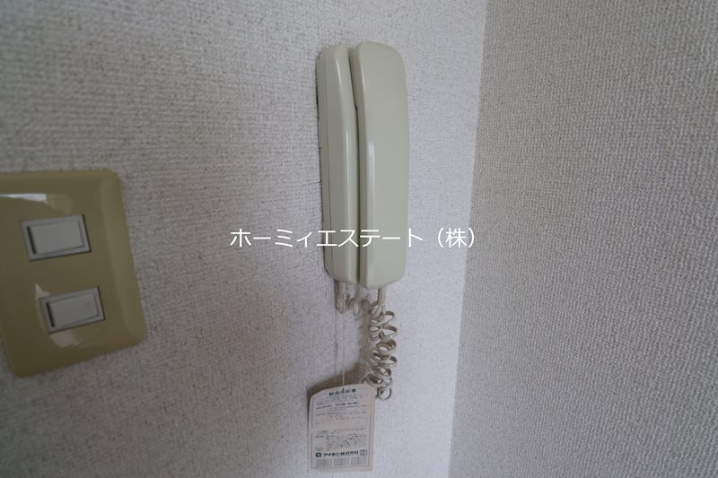 セキュリティ　インターフォンついてます♪