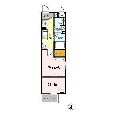 グリーンビジョンの間取り