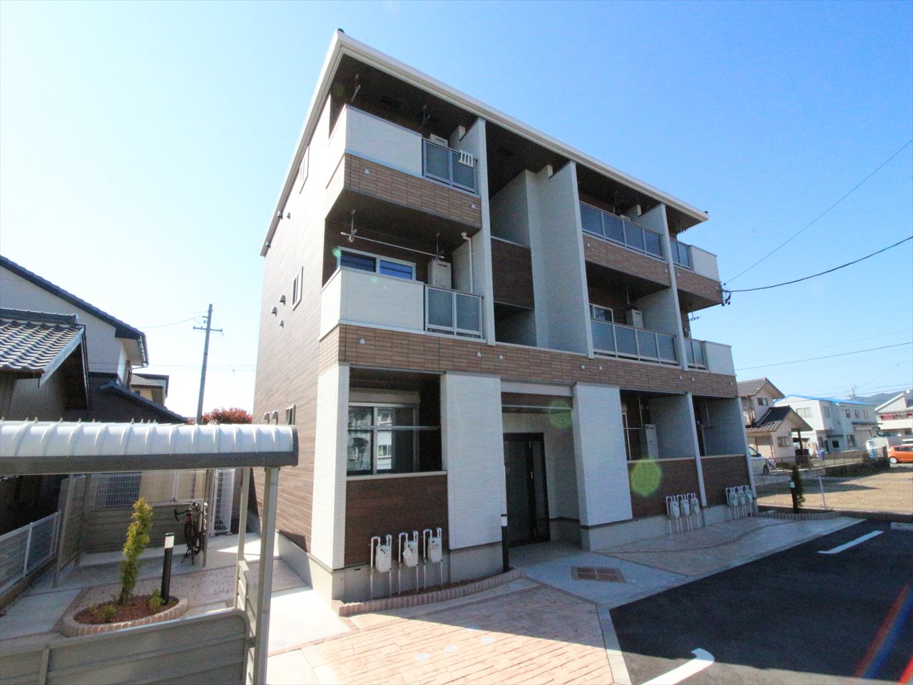 愛知県豊川市金屋本町３（アパート）の賃貸物件の外観