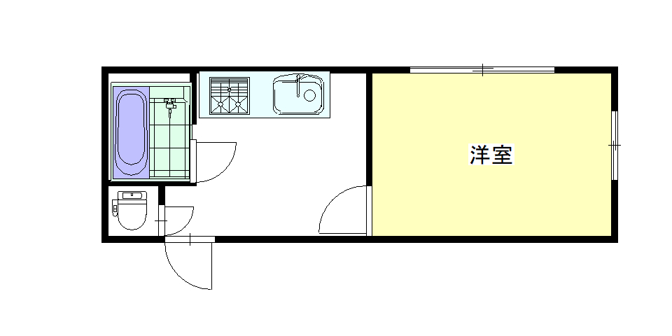 コーポクレインの間取り