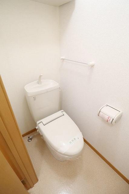 【グレイスコート坂ノ市のトイレ】