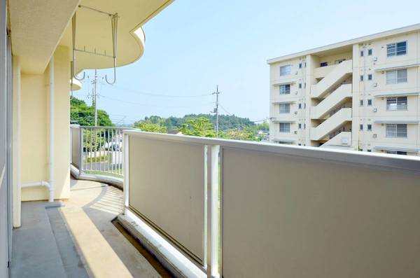 バルコニー　ビレッジハウスの同一物件・同一タイプの間取りの写真です
