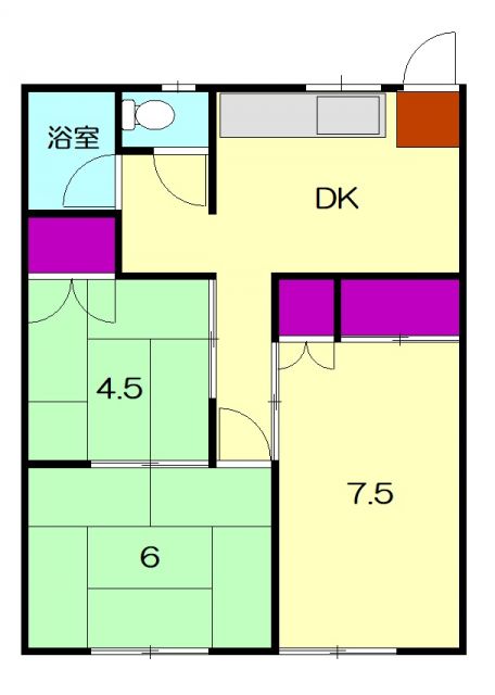 神奈川県厚木市小野（一戸建）の賃貸物件の間取り