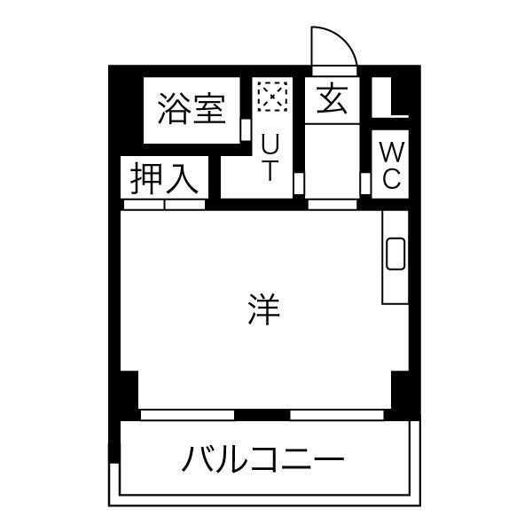 アネックス池下の間取り