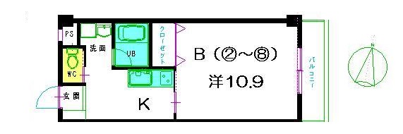 【フォレストＮ－IIの間取り】