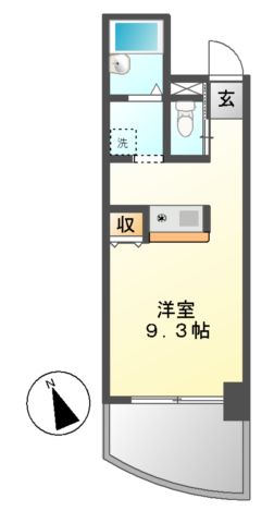 グランステージ千種の間取り