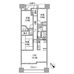 ライオンズ岐阜セントマークス壱番館の間取り