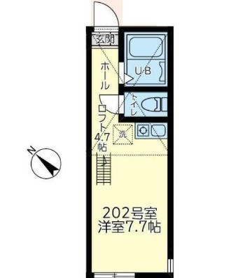 ユナイト三春ウィンチェスターの間取り