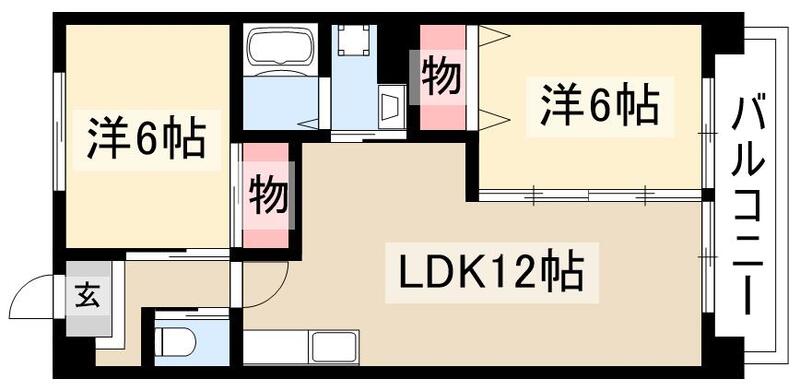 メゾンパトラージュの間取り