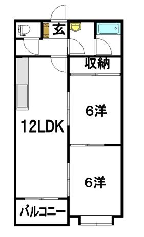 ブリアンテ沖ノ原の間取り