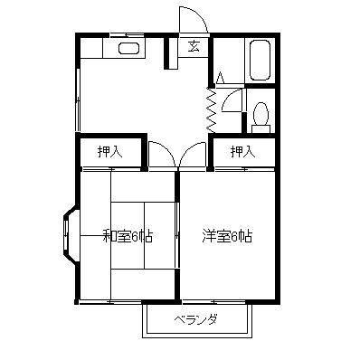 ケンハウスの間取り