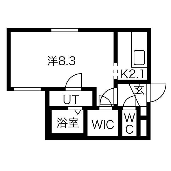 クレストIIの間取り