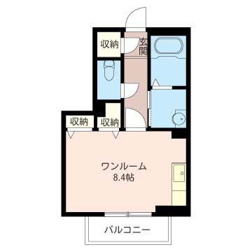 市原市姉崎東のマンションの間取り