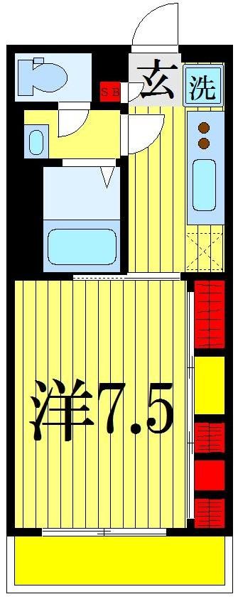 リブリ・THE　BASEの間取り