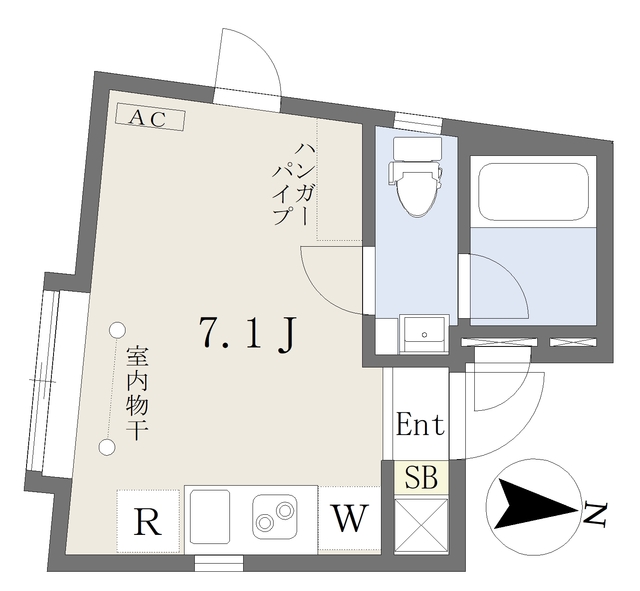 ＧＲＡＮＤ　ＣＡＳＡ中野本町の間取り