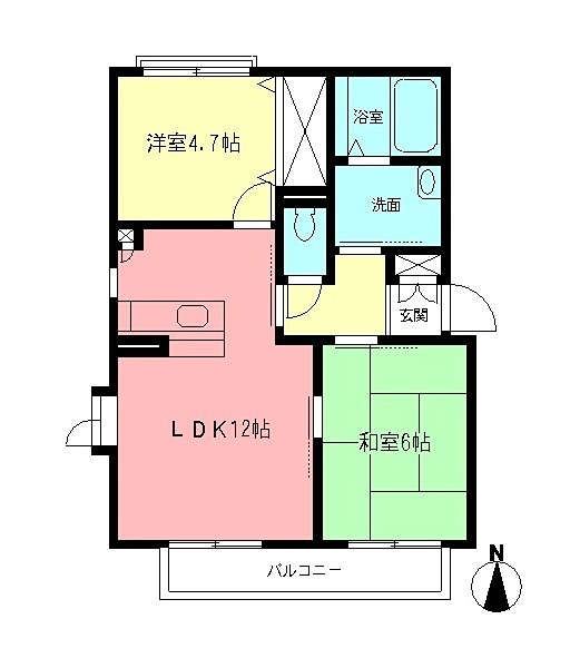 グランシード西湘の間取り