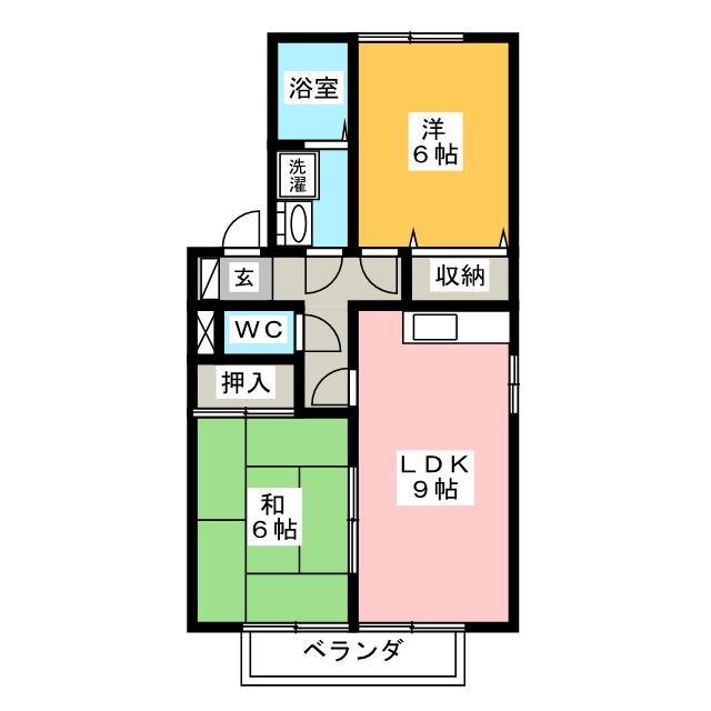 シャルム寿　壱番館の間取り