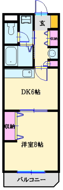 Charmant　Demeureの間取り