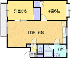 ハイツモントレーの間取り