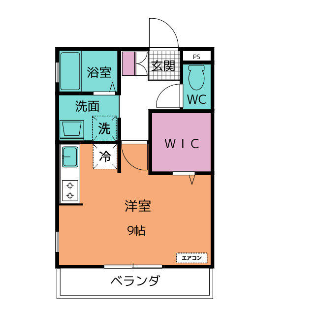 第３いちごハウスの間取り