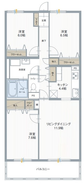 PLENDY蕨の間取り