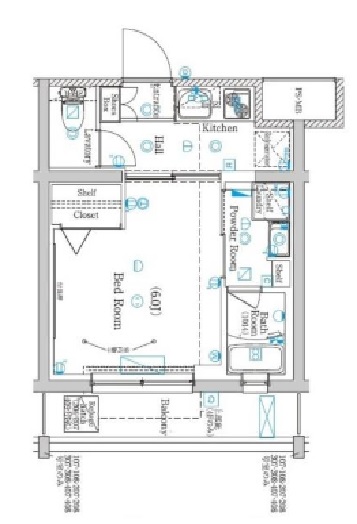 ラフィスタ元町Iの間取り