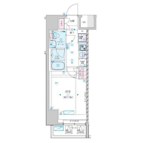 ＧＥＮＯＶＩＡ川崎ＶＩＩの間取り