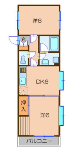 第2パールメゾンの間取り