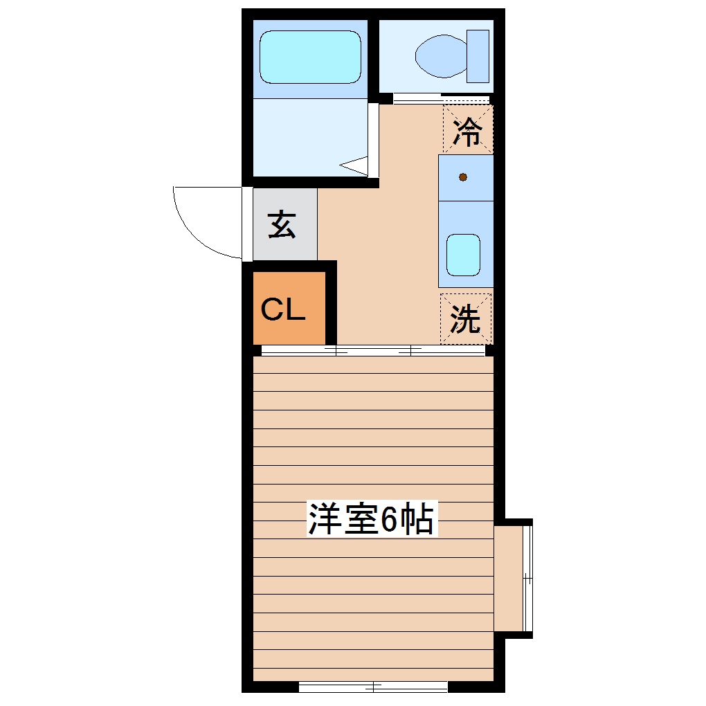 プランドビル銀杏町の間取り