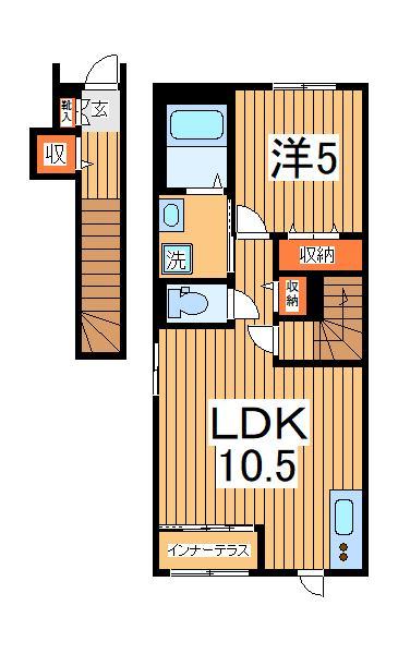 ラウレア　モリの間取り