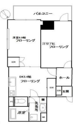 グランウフ保坂の間取り