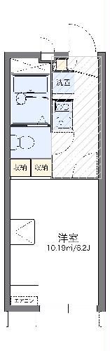 レオパレス西阿弥陀寺２００９の間取り