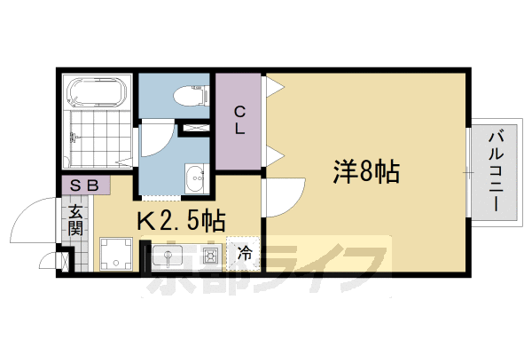 Ｄ－ｒｏｏｍ石山ＡＷＡＺＵの間取り